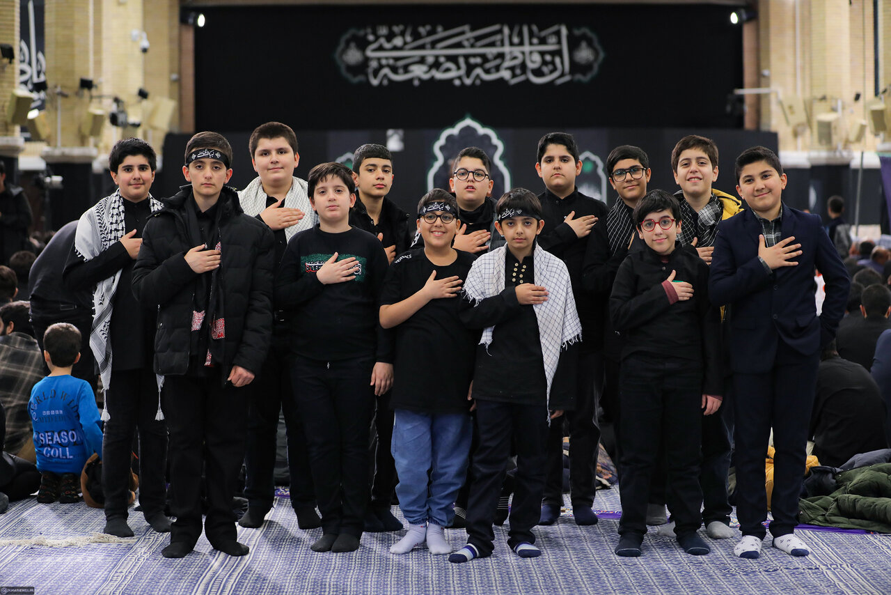 مهمانان خاص و ویژه رهبر انقلاب در حسینیه امام خمینی(ره) | تصاویر