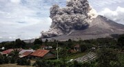 تصاویری دیدنی از فوران گدازه‌های آتشفشان‌ بعد از یک سال