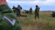 انهدام پیشروی های ارتش اوکراین با موشک هدایت شونده توسط روس ها