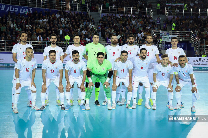 برتری تیم ملی فوتسال ایران مقابل روسیه در نخستین دیدار
