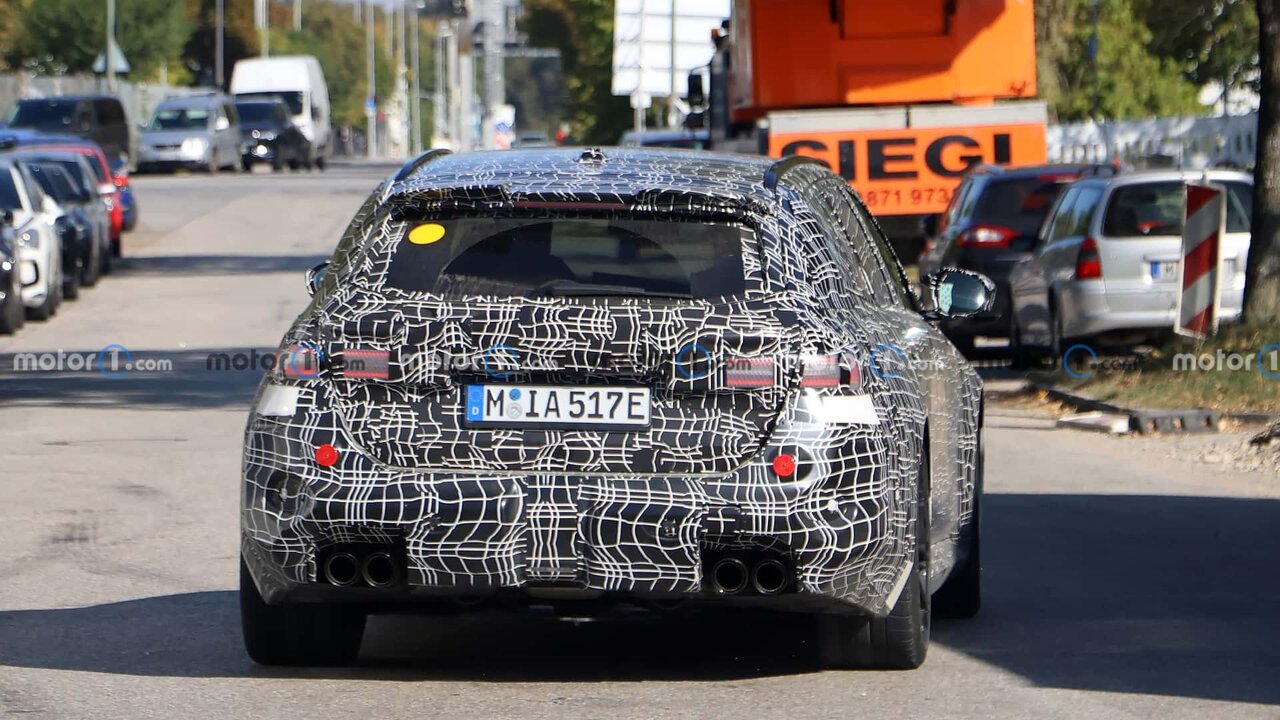 عکس های جاسوسی از بی ام و جدید M5 | هدیه بابانوئل با ۷۰۰ اسب بخار قدرت!