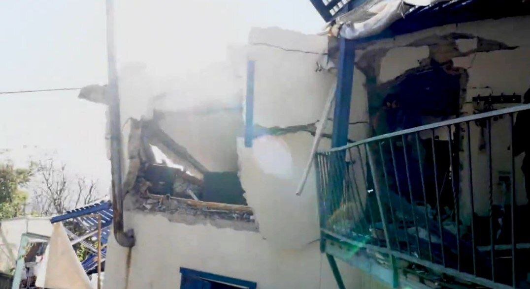 تصاویر خسارت سنگین حمله حزبالله به یک شهرک صهیونیستی