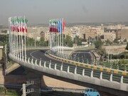 یک پل غیرهمسطح در تهران افتتاح شد | اتصال دو منطقه به یکدیگر