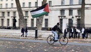 اقدام جالب مردم لندن به حمایت فلسطین | ببینید