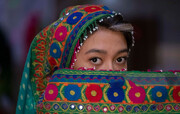 تصاویری زیبا از جشن متفاوت دختران افغان در شهرری | تصاویر