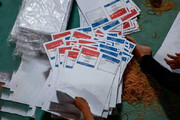 مراحل جالب آماده سازی برگه‌های انتخابات اندونزی را ببینید | تصاویر