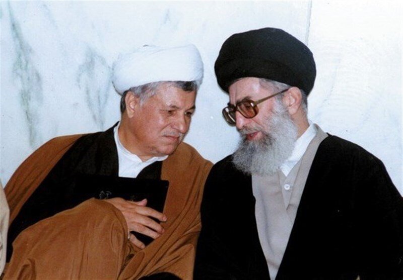 رهبر انقلاب و هاشمی رفسنجانی