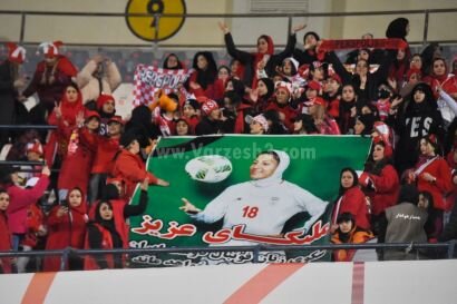 پرسپولیس آرزوی دیرینه ملیکا محمدی را برآورده کرد | کاش خودت هم بودی+عکس