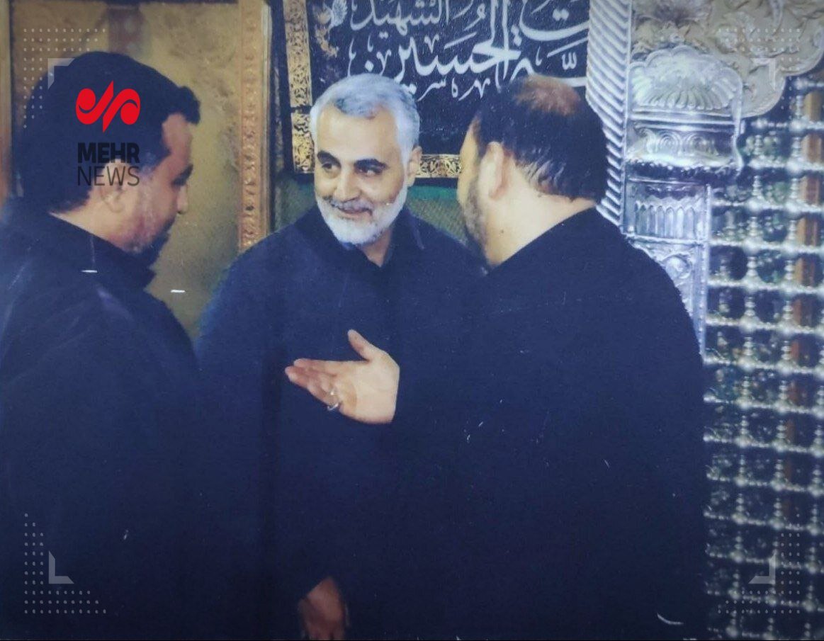 تصاویری جدید از شهید سیدرضی موسوی | عکسی از شهید در کنار سردار قاسم سلیمانی