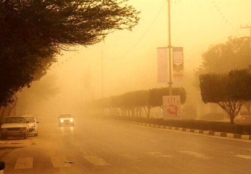 اعلام وضعیت خطرناک برای هوای ۲ شهر | گرد و غبار در این شهر ۸ برابر حد مجاز شد