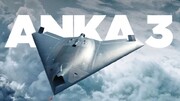 تصاویر | رونمایی ترکیه از جدیدترین پهپاد نظامی | آنکا-۳ چه قابلیت‌هایی دارد؟