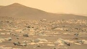 تصاویر عجیب از یکی از دهانه‌های برخوردیِ ١/۵ کیلومتری در مریخ | ببینید