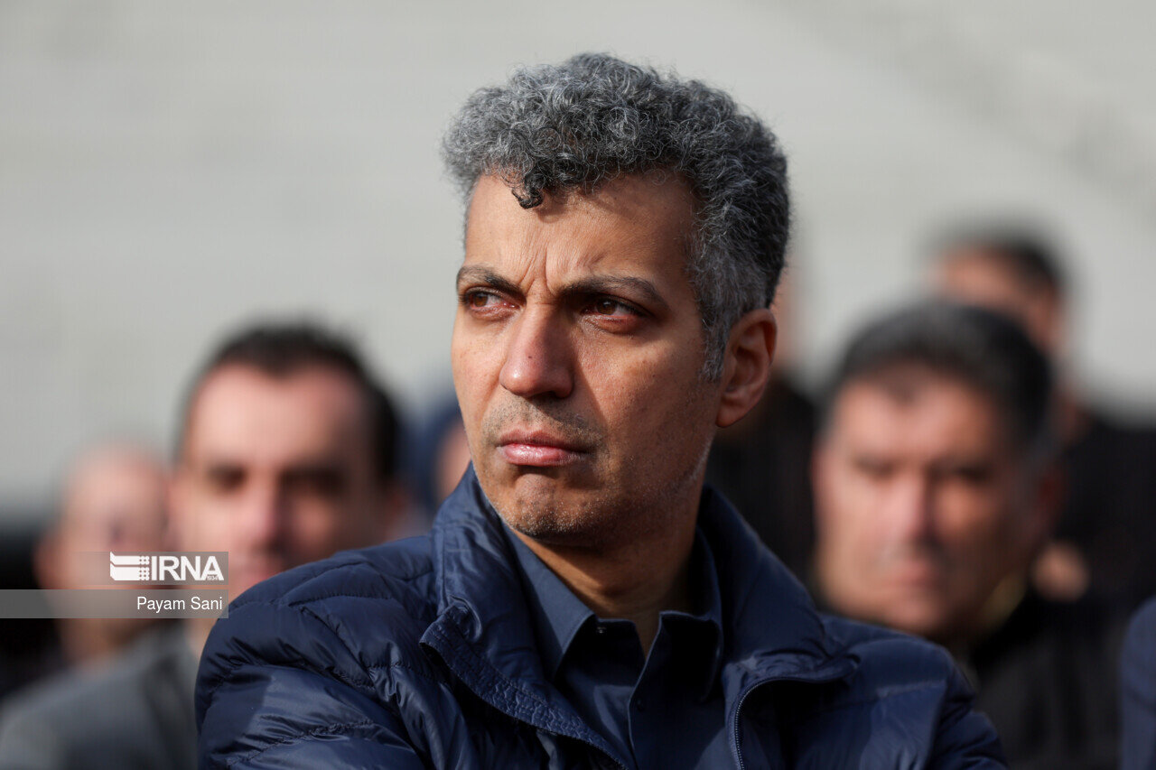 دیدار تاج و فردوسی پور در آزادی | عکس