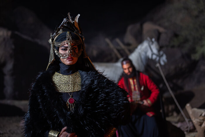 عفونت چشمی بازیگر سریال مستوران | لنز در چشم من فاسد شده بود