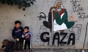 رقص کودک فلسطینی روی آوار | ببینید