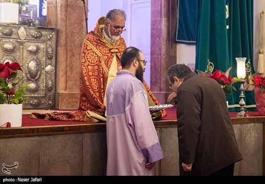 مراسم آغاز سال نو میلادی ۲۰۲۴ در تهران