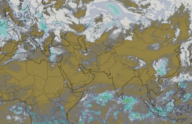 کمبارشیها توطئه سیاسی است؟ | نقشههای ماهوارهای چه میگویند؟ | خبری از «برف نو» در جهان نیست