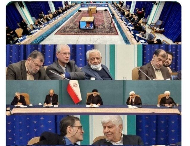 نشست ۱۵۰ دقیقه‌ای رئیسی با ۵۰ چهره سیاسی؛ از قوچانی تا محمد هاشمی