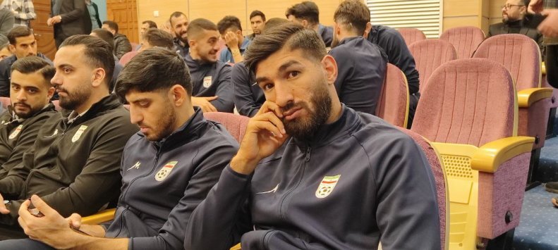 دیدار ملی پوشان فوتبال با فرمانده سپاه | تصاویر