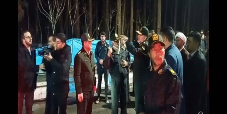 تصاویر سردار رادان در محل حادثه تروریستی کرمان | اعلام تعداد افسران پلیس که در این جنایت به شهادت رسیدند