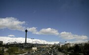 هوای قابل قبول تهران در صبح جمعه