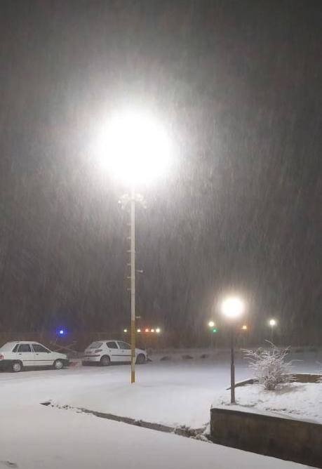 آغاز بارش برف در ایران ؛ شدت بارش برف را ببینید | سامانه بارشی از این شهر وارد ایران شد | عکس