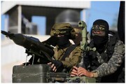 لحظه نفسگیر حمله رزمندگان سرایا القدس به یک نظامی صهیونیست | ببینید