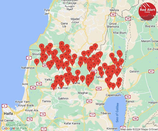 ببینید؛ صبح امروز با راکت باران حزب الله آغاز شد | جزئیات تازه از ۶۲ شلیک به مقر اطلاعاتی مهم ارتش اسرائیل | صهیونیست ها ۱۲ چهارراه و خیابان را بستند
