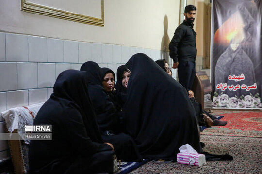 خانواده های داغدار حادثه تروریستی کرمان
