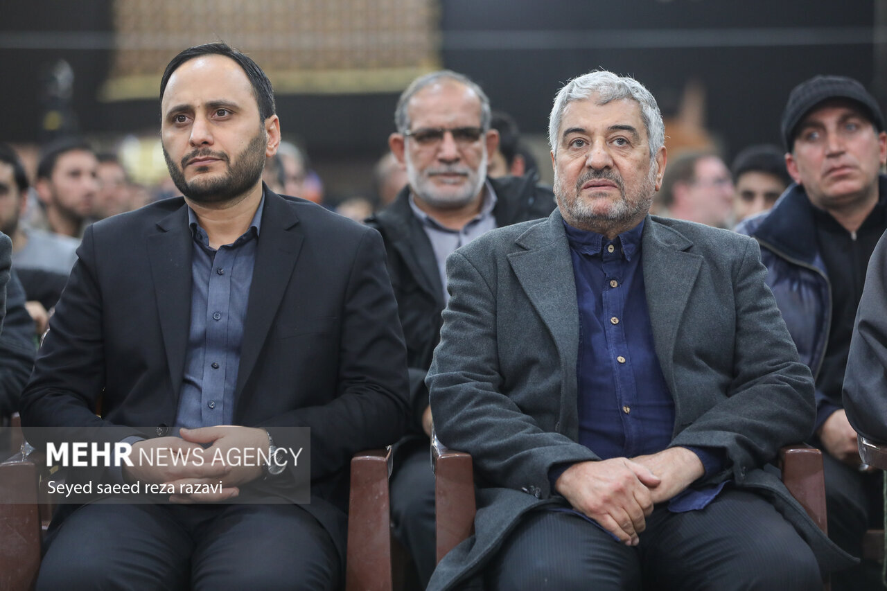 تصاویر | حضور مسئولین کشوری در مراسم گرامیداشت شهید فائزه رحیمی