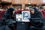تصاویری از پنجمین جلسه دادگاه رسیدگی به اتهامات گروهک تروریستی منافقین | تصاویر