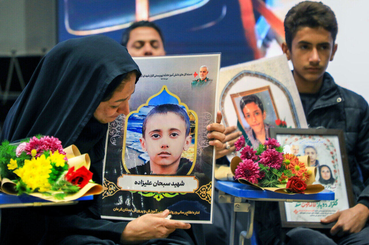 دانش‌ آموزان شهید در حادثه تروریستی کرمان