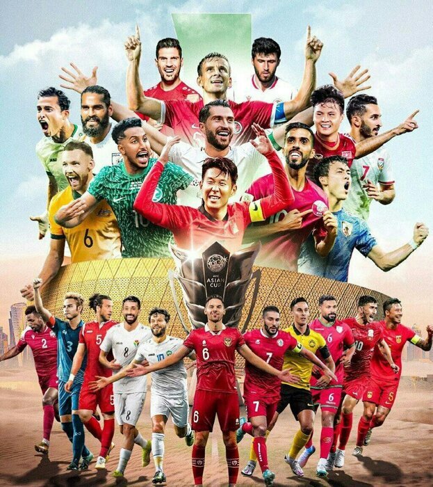 پوستر هیجان انگیز AFC با حضور انصاریفرد | عکس