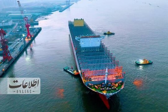 بزرگترین کشتی کانتینری جهان