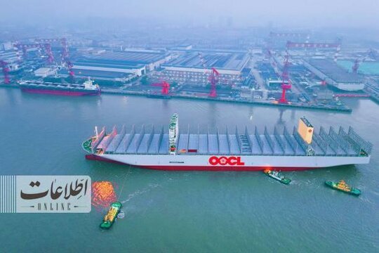 بزرگترین کشتی کانتینری جهان