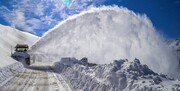 تصاویری از دفن خودروها زیر برف سنگین کردستان | ببینید