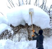 تصاویر بارش یک متری برف در ارومیه