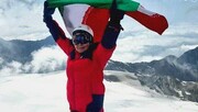فتح قله کازبک با وام آموزش و پرورش | روایت خانم معلم از یخ‌نوردی در شیب ۷۰درجه