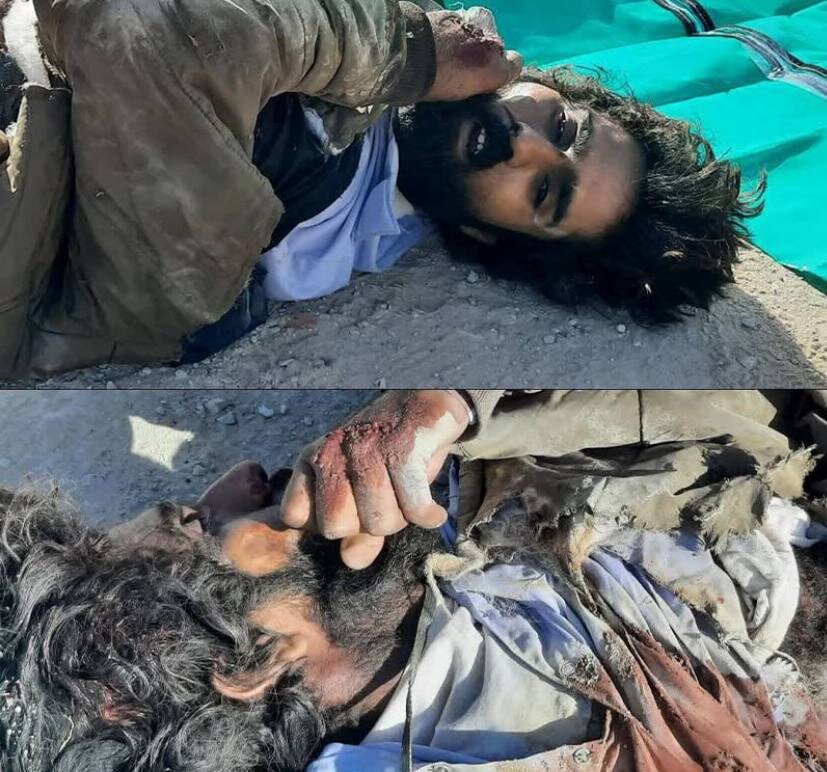 (۱6+) | اولین تصویر از تروریستی که در سراوان به هلاکت رسید