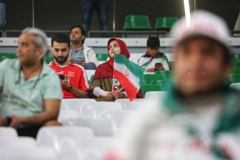 تصاویر ؛  ایرانی‌ها خانوادگی به استادیوم رفتند | جو دیدنی ورزشگاه اجوکیشن‌سیتی