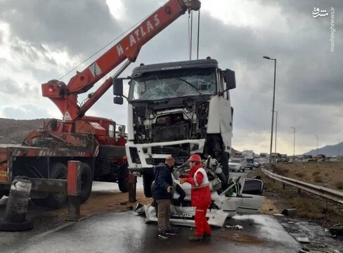 تصادف در محور سلفچگان به اراک