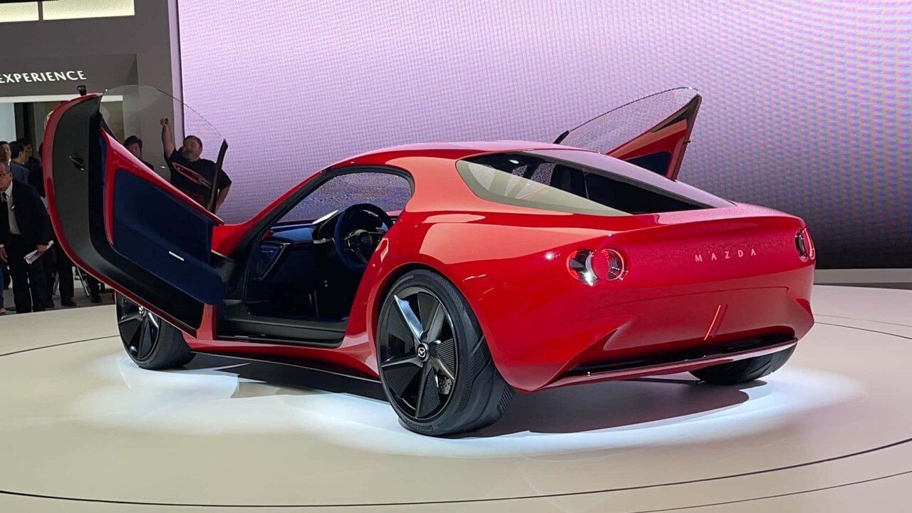 مزدا با این موتور خاص تولید میشود | موتور برقی در آیکونیک اسپی مزدا