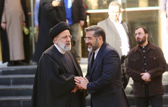 بازدید رییس‌جمهور از وزارت فرهنگ و ارشاد اسلامی