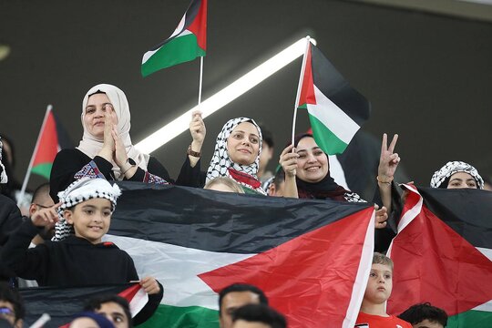 هواداران فلسطین و ايران