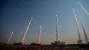 لحظه شلیک موشک از عراق به مناطق اشغالی فلسطین | ببینید