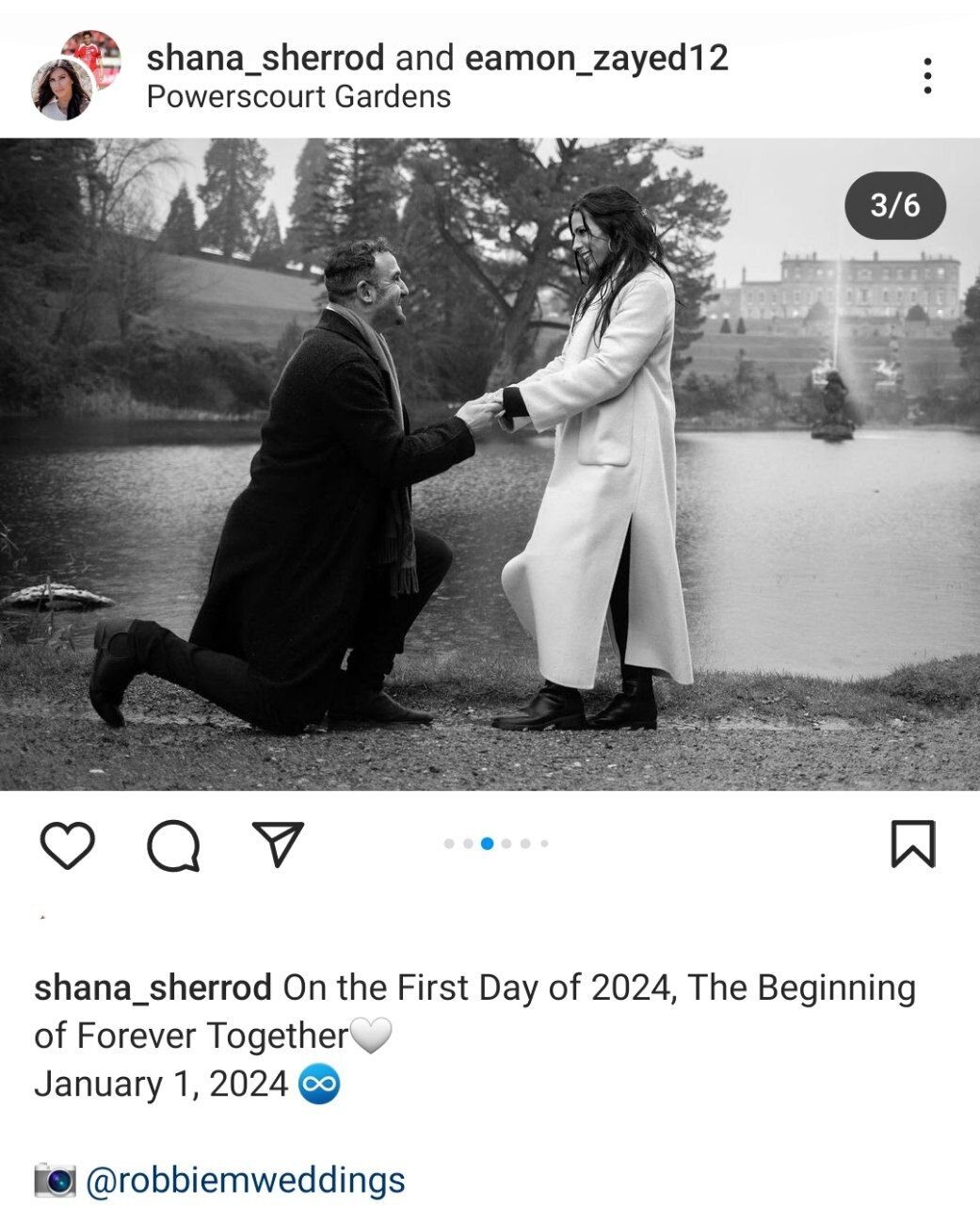 عکس | گلزن پرسپولیسی زانو زد و ازدواج کرد!