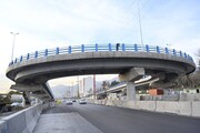 بهره برداری از یک پل مهم در شمال شرق تهران  | ترافیک در بزرگراه ارتش کاهش می یابد