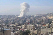 شنیده شدن صدای انفجار در دمشق | فعال شدن صدای پدافند دفاعی سوریه | ببینید