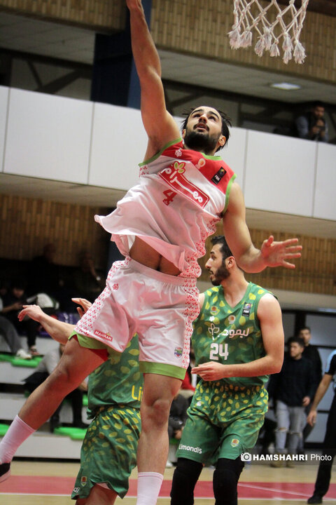 لیگ برتر بسکتبال| دیدار بسکتبال مهرام و لیموندیس فارس