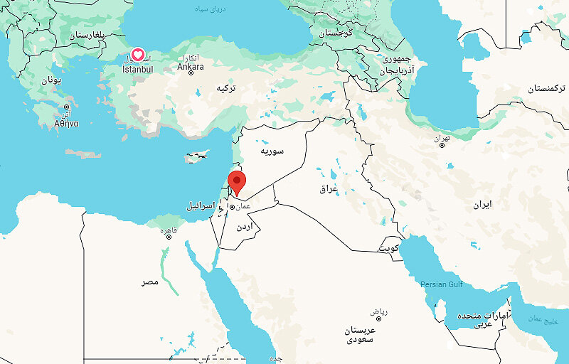محل اقامت شهید صادق امیدزاده در دمشق کجا بود؟ | نقشه هوایی | مستشار اطلاعاتی در ۲۰۰ کیلومتری تل‌آویو